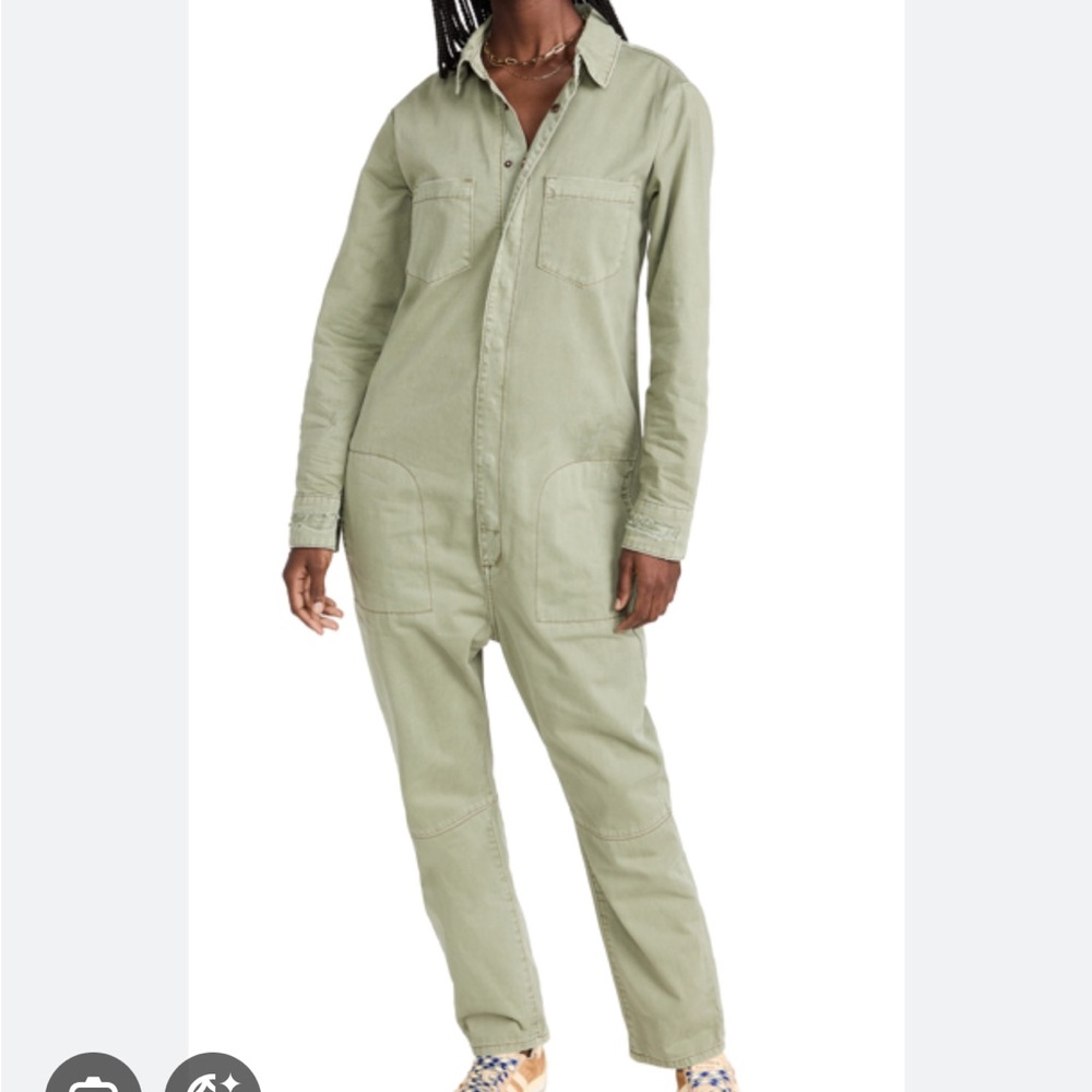 One Teaspoon Khaki Jumpsuit